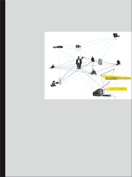 Titelgrafik der Masterthesis ImpulsBauhaus: Netzwerk aus Personen, Geräten und Gebäuden